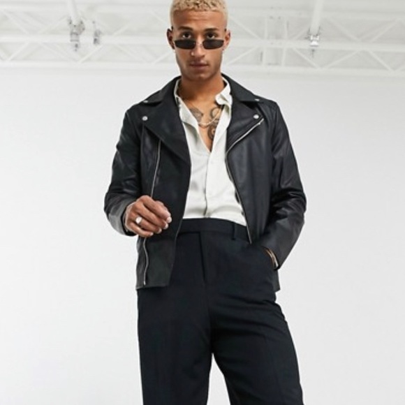 Faux Leather Jacket - BRAND NEW - Picture 1 of 4